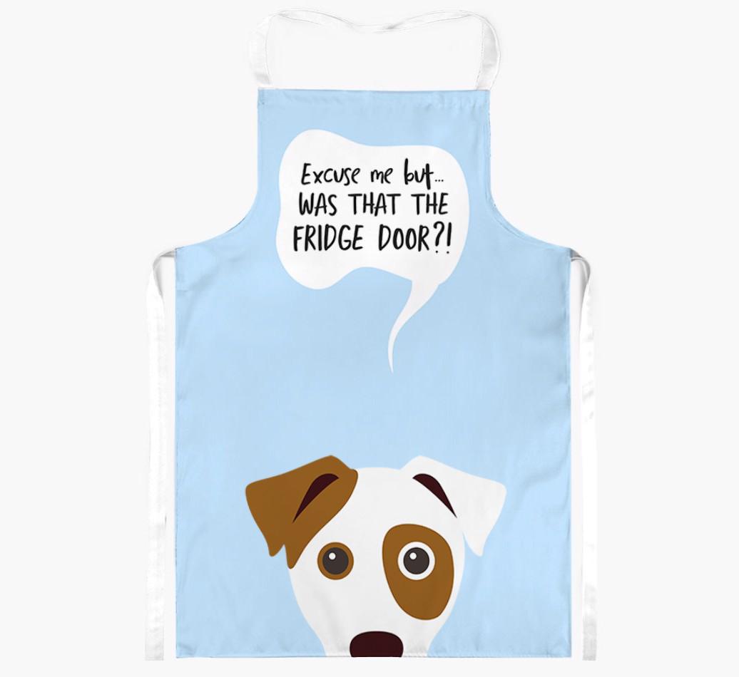 Was That The Fridge Door: Personalized {breedFullName} Apron