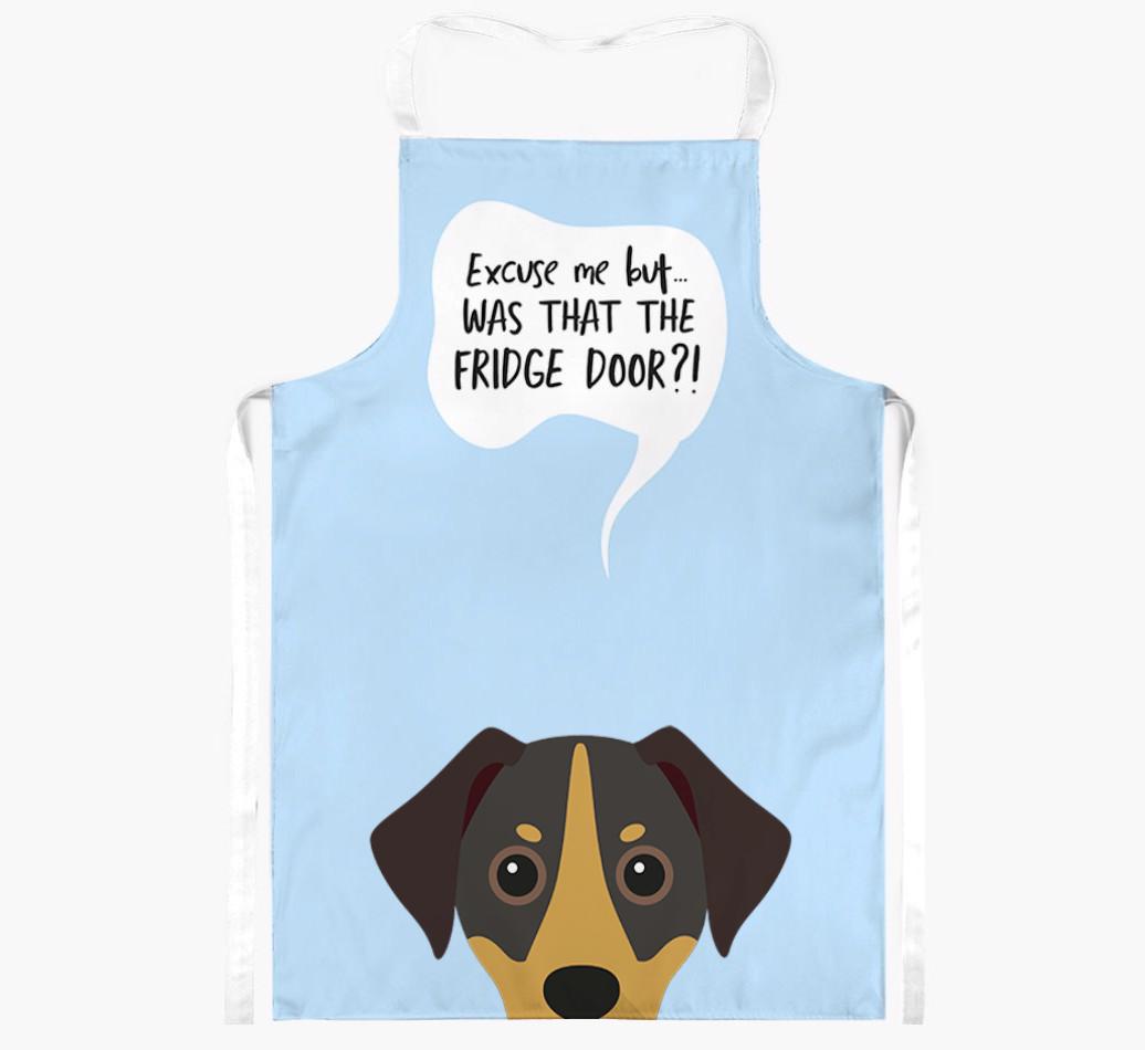 Was That The Fridge Door: Personalized {breedFullName} Apron