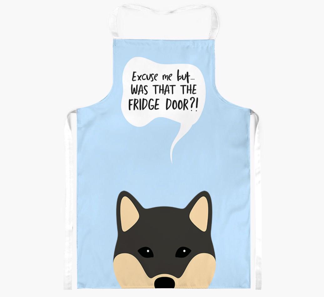 Was That The Fridge Door: Personalized {breedFullName} Apron