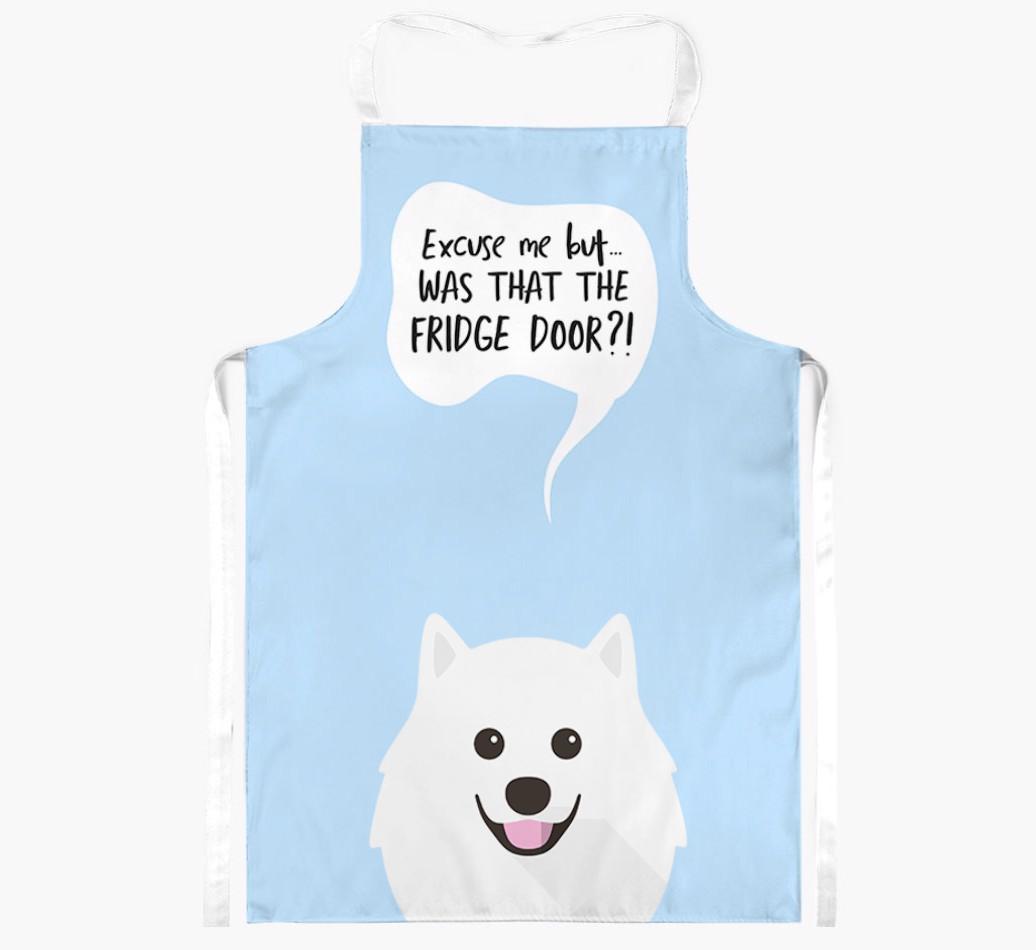 Was That The Fridge Door: Personalized {breedFullName} Apron