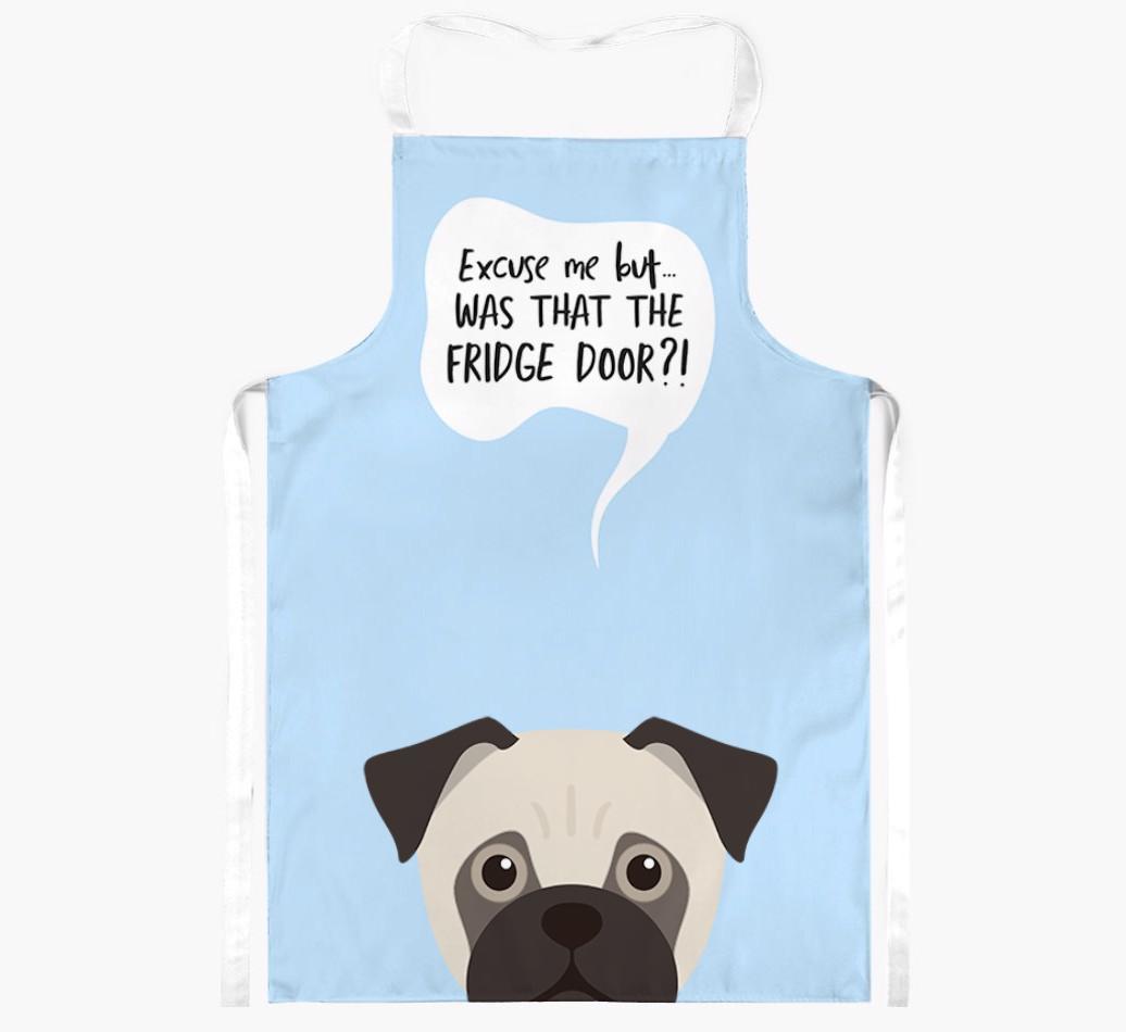 Was That The Fridge Door: Personalized {breedFullName} Apron