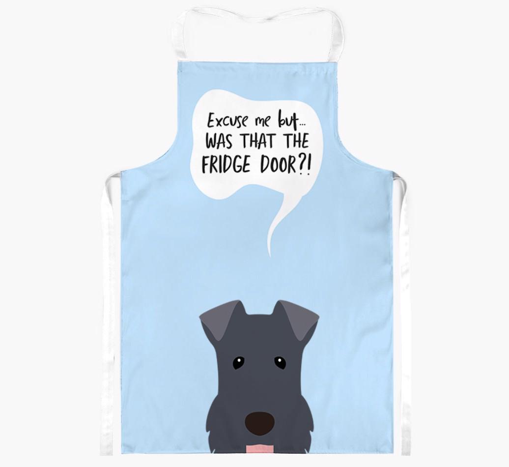 Was That The Fridge Door: Personalized {breedFullName} Apron