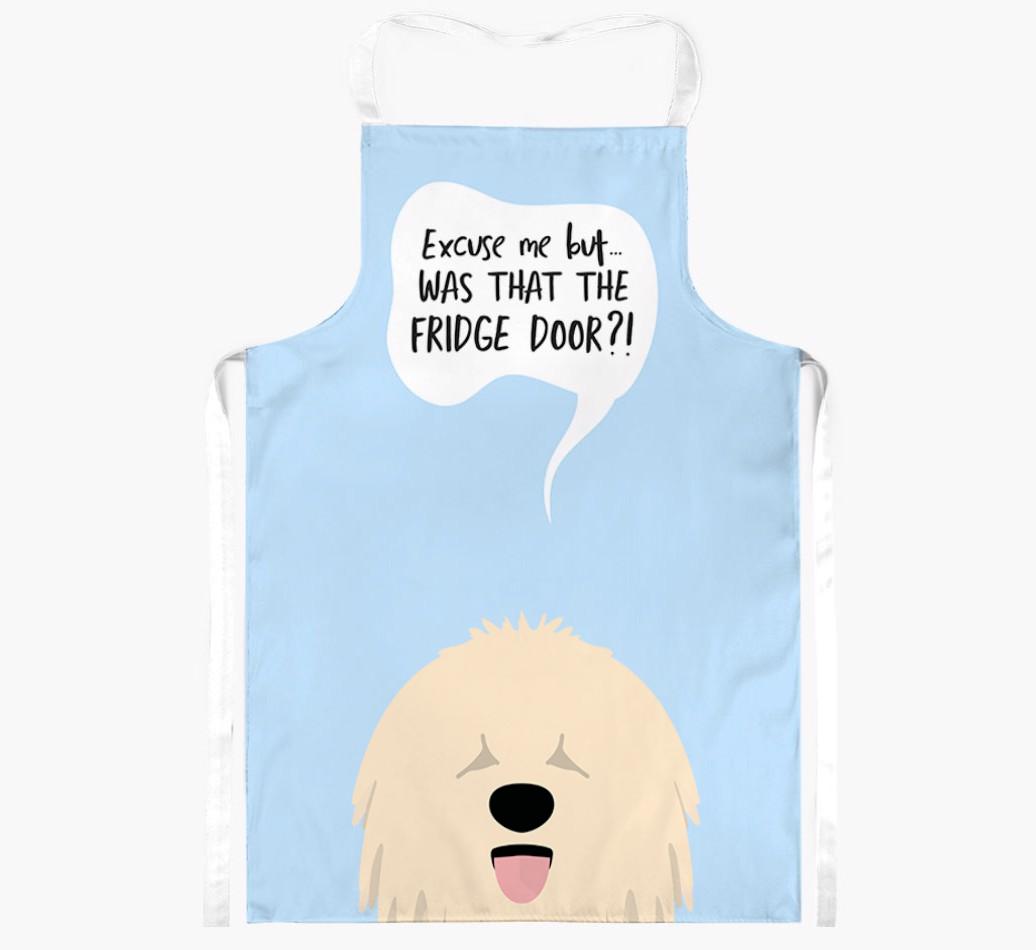 Was That The Fridge Door: Personalized {breedFullName} Apron