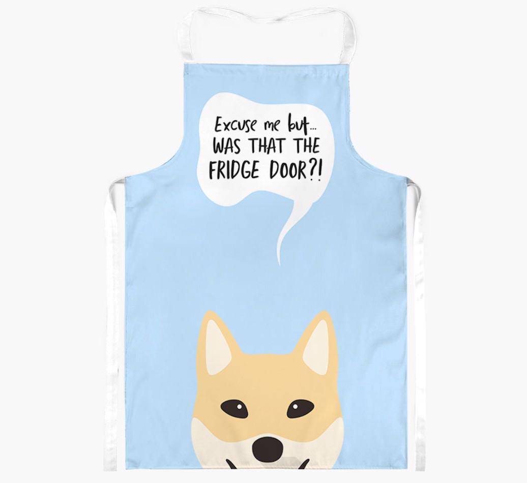 Was That The Fridge Door: Personalized {breedFullName} Apron