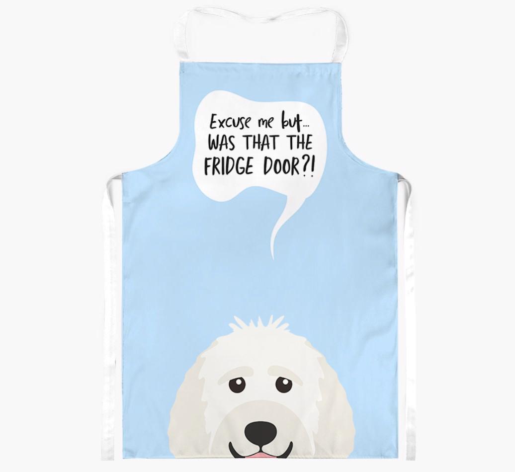Was That The Fridge Door: Personalized {breedFullName} Apron
