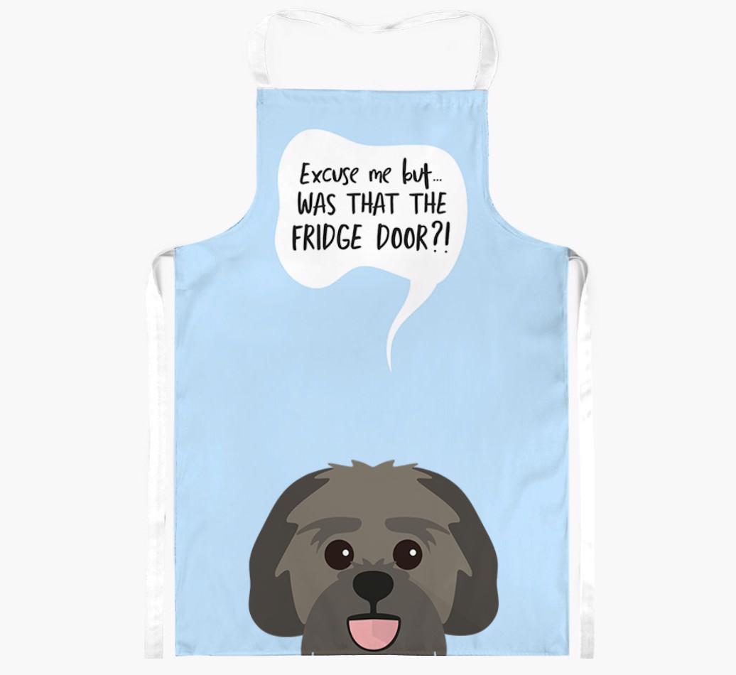 Was That The Fridge Door: Personalized {breedFullName} Apron