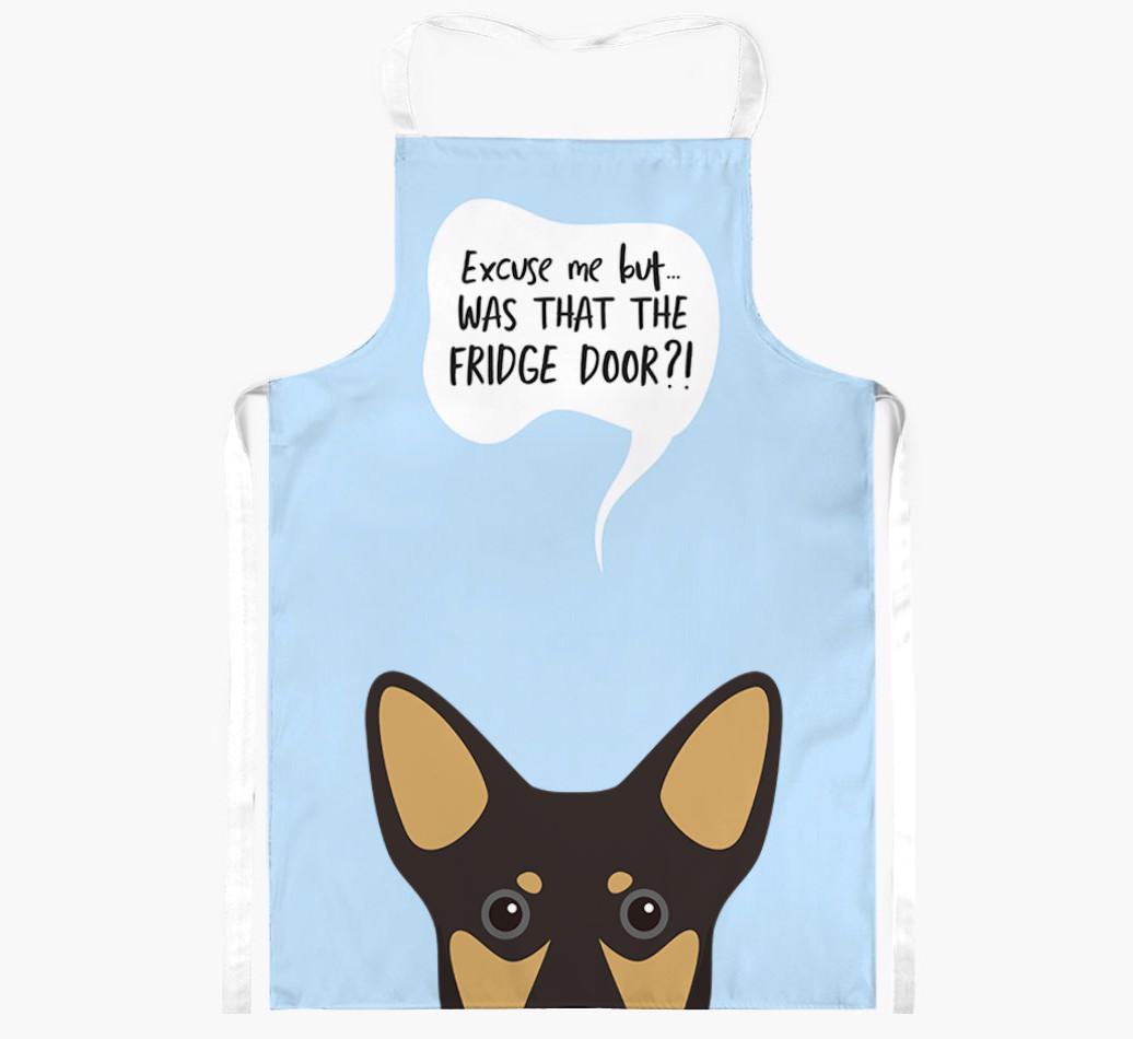 Was That The Fridge Door: Personalized {breedFullName} Apron