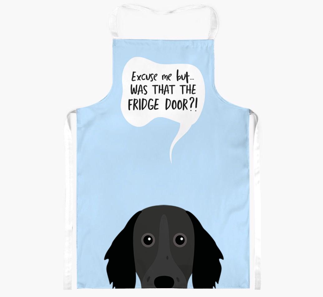 Was That The Fridge Door: Personalized {breedFullName} Apron