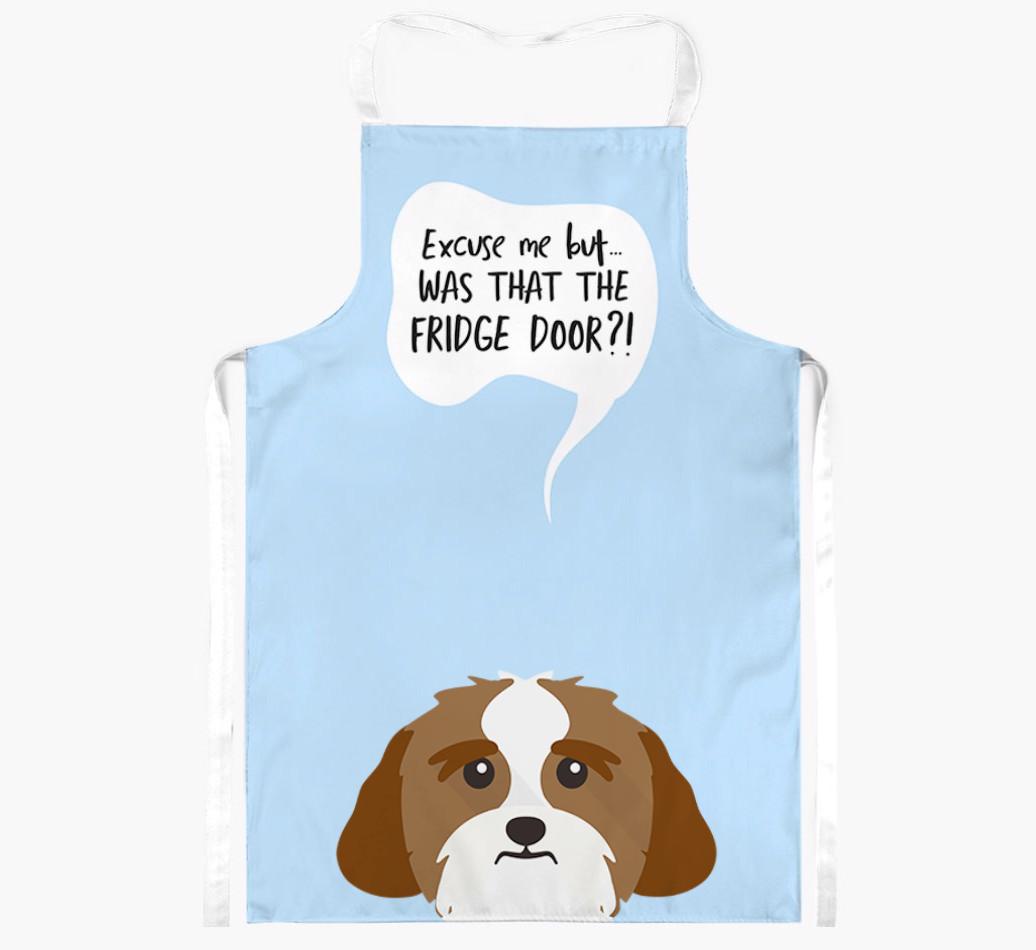 Was That The Fridge Door: Personalized {breedFullName} Apron