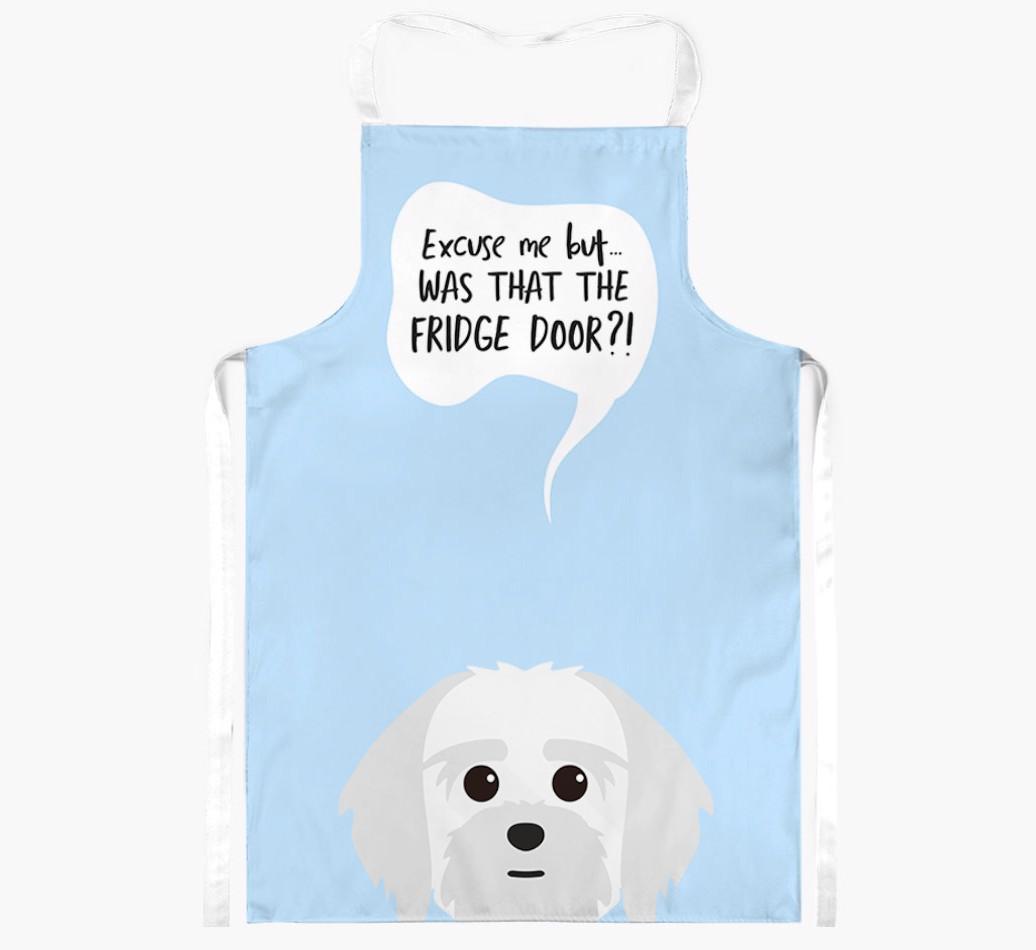 Was That The Fridge Door: Personalized {breedFullName} Apron