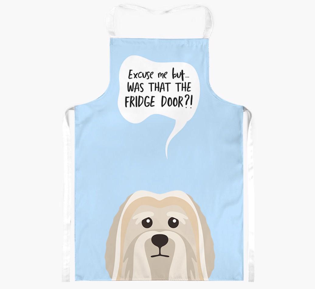 Was That The Fridge Door: Personalized {breedFullName} Apron