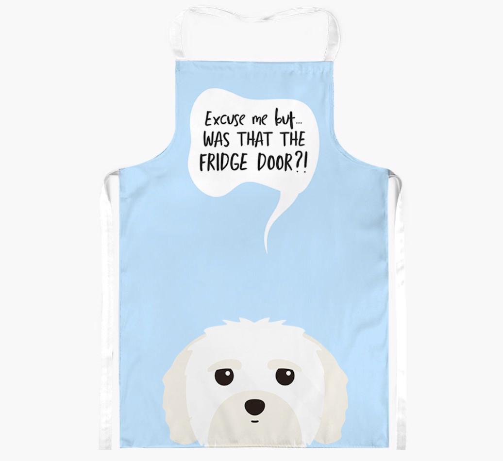 Was That The Fridge Door: Personalized {breedFullName} Apron