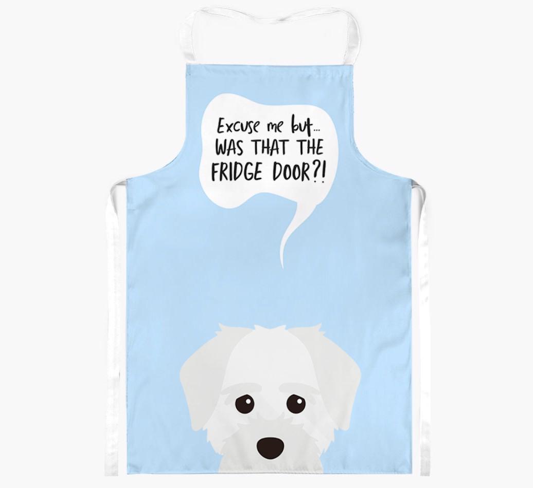 Was That The Fridge Door: Personalized {breedFullName} Apron
