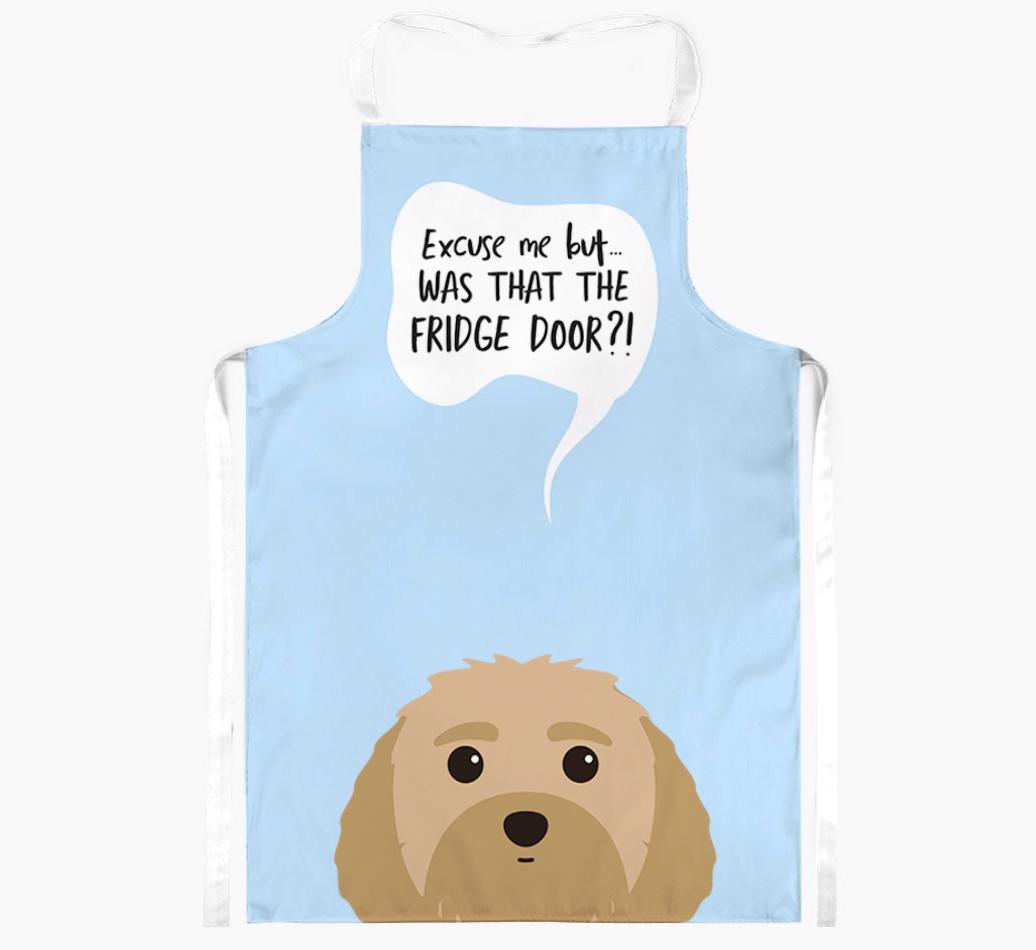 Was That The Fridge Door: Personalized {breedFullName} Apron