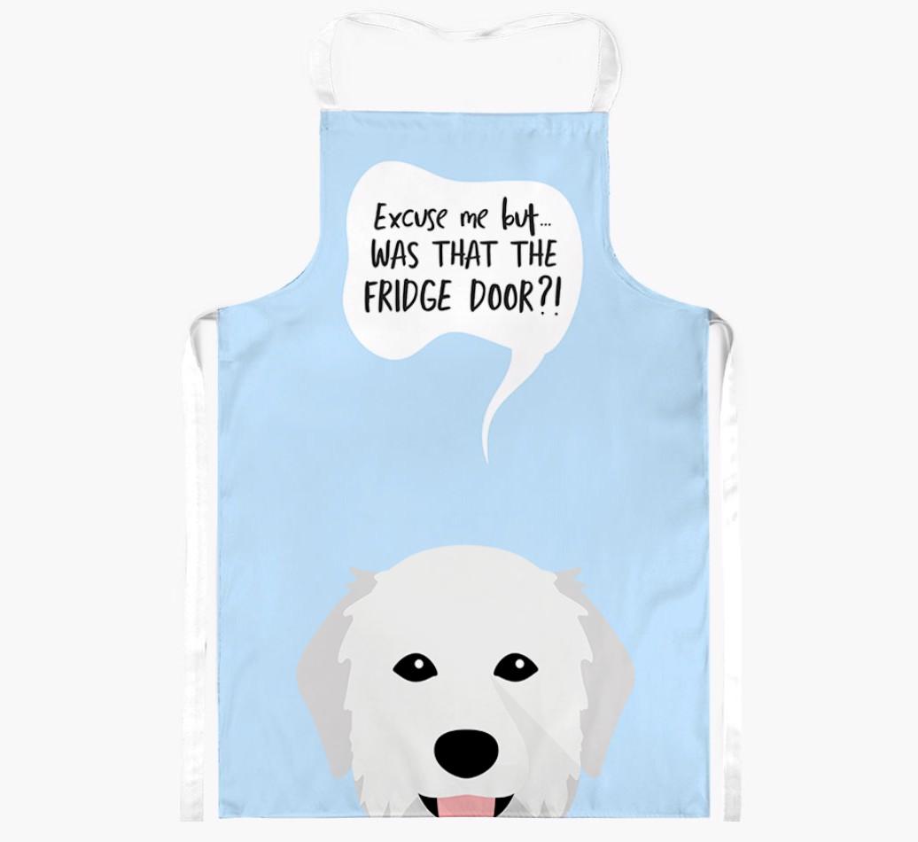 Was That The Fridge Door: Personalized {breedFullName} Apron