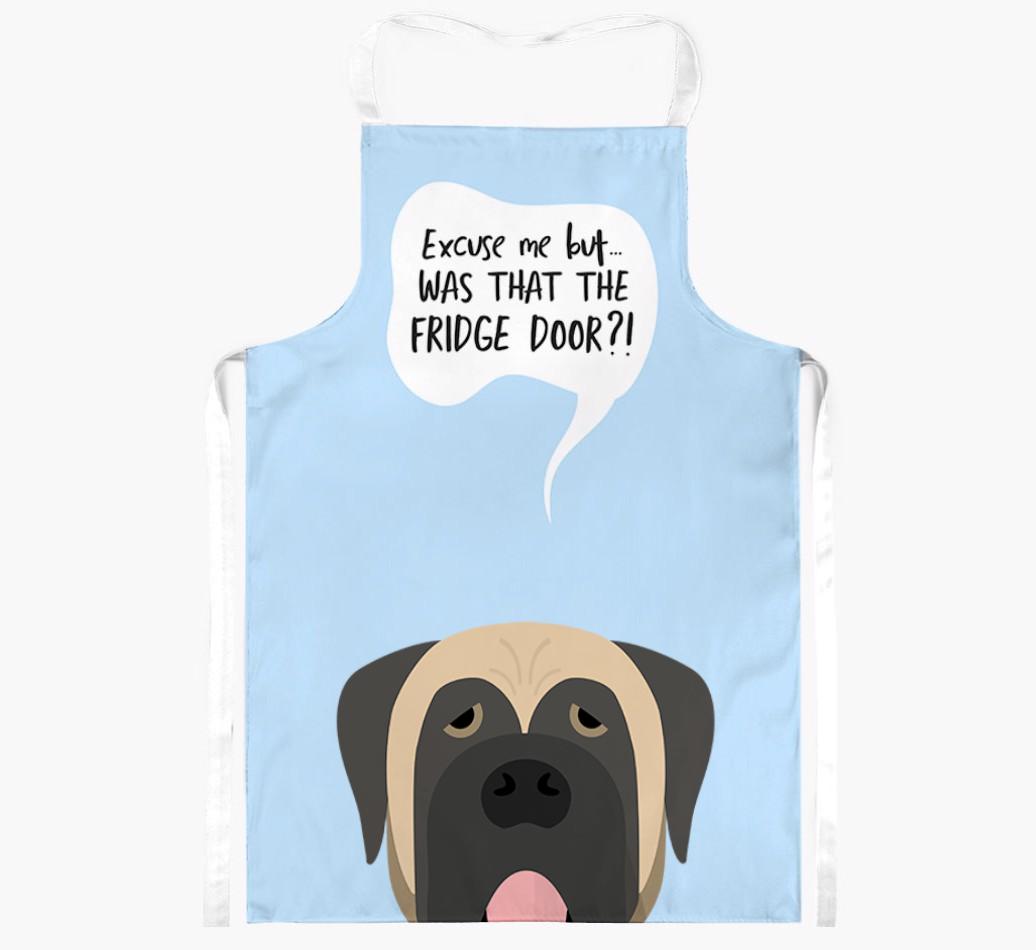 Was That The Fridge Door: Personalized {breedFullName} Apron