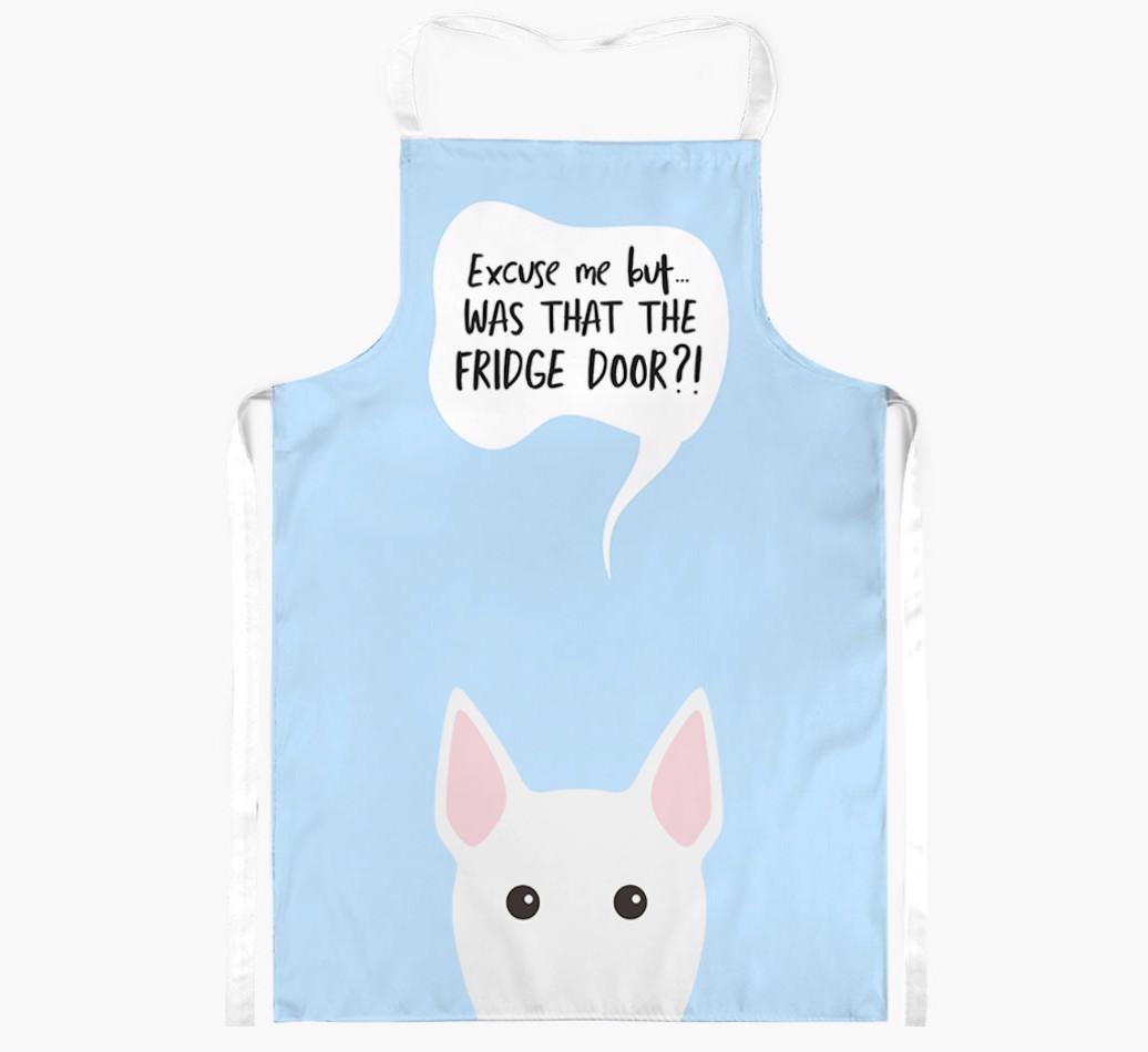 Was That The Fridge Door: Personalized {breedFullName} Apron