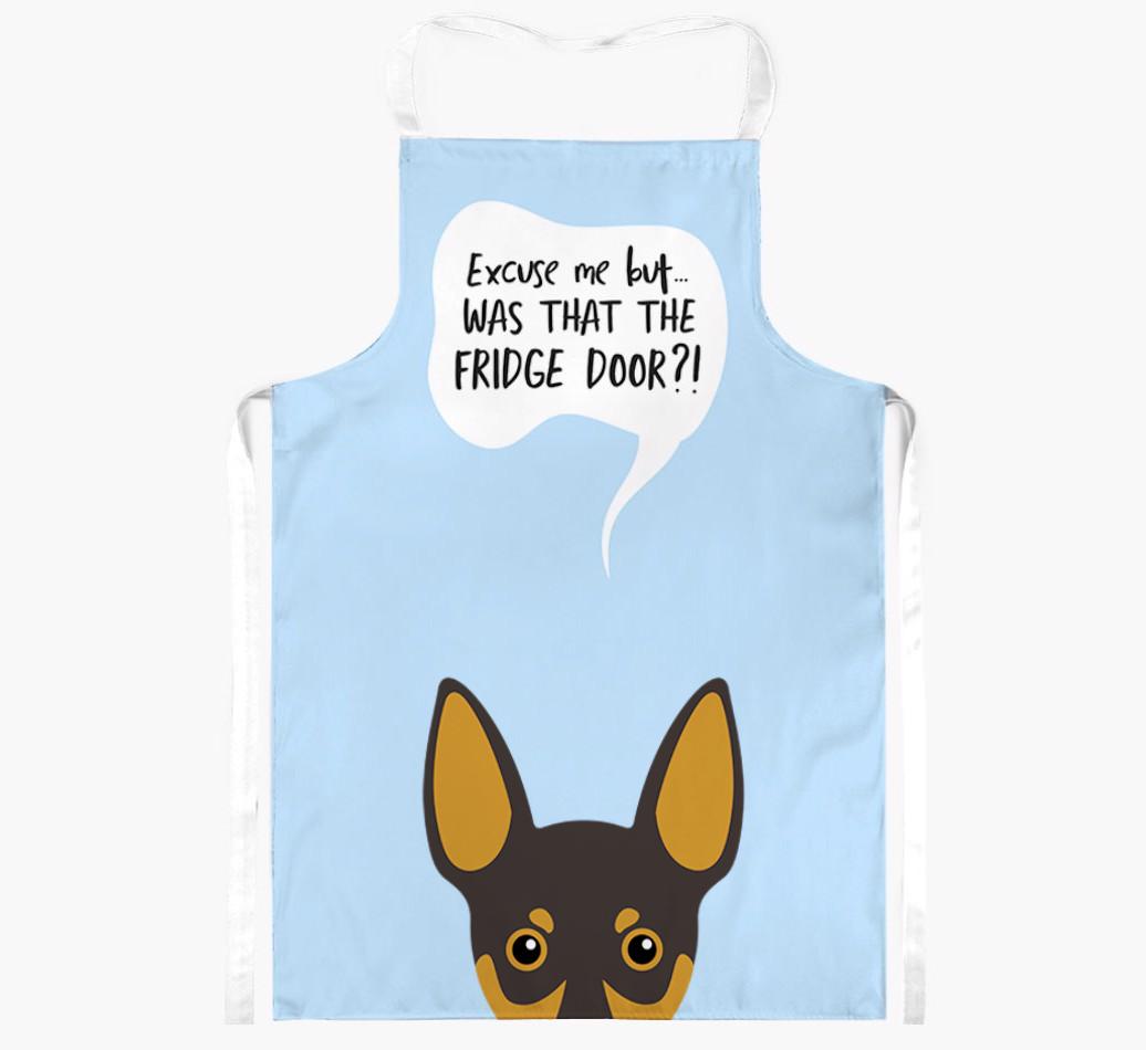 Was That The Fridge Door: Personalized {breedFullName} Apron