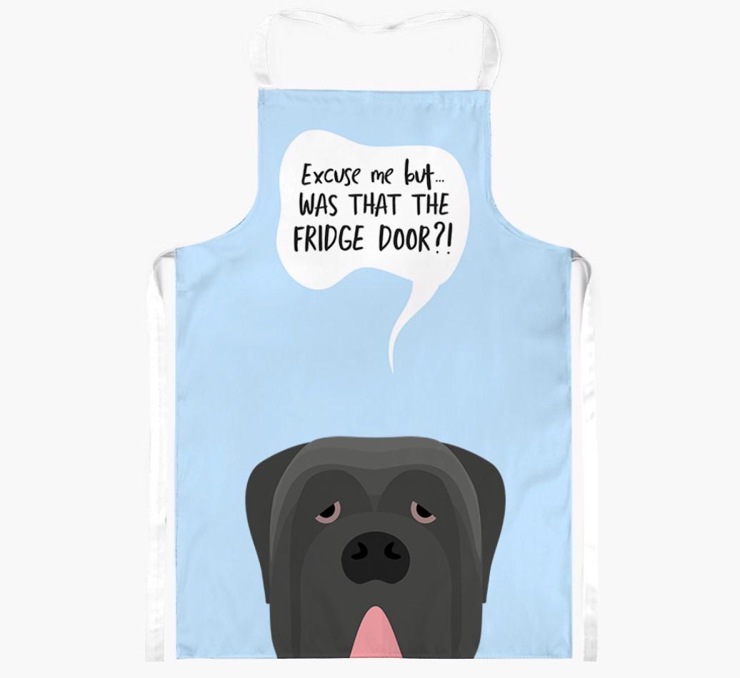 Was That The Fridge Door: Personalized {breedFullName} Apron