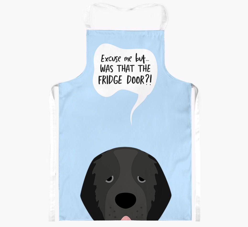 Was That The Fridge Door: Personalized {breedFullName} Apron