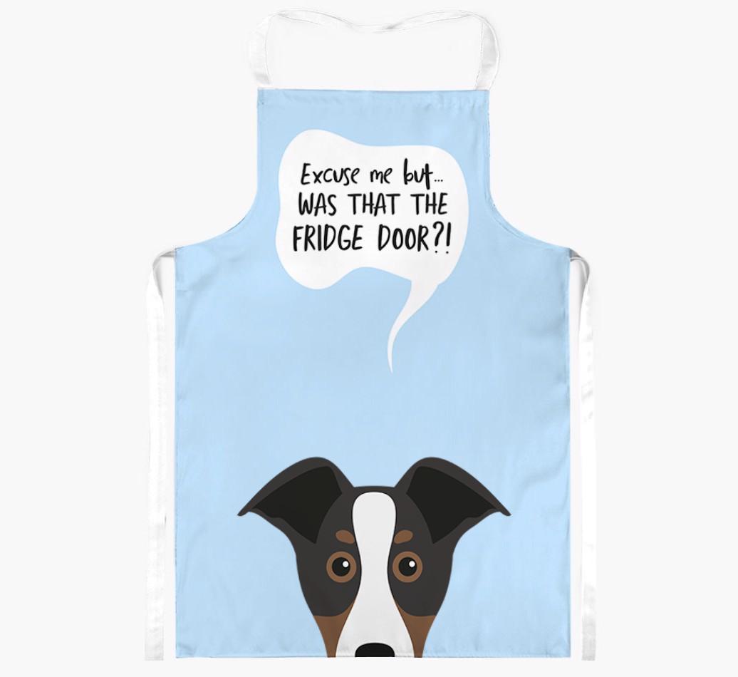 Was That The Fridge Door: Personalized {breedFullName} Apron