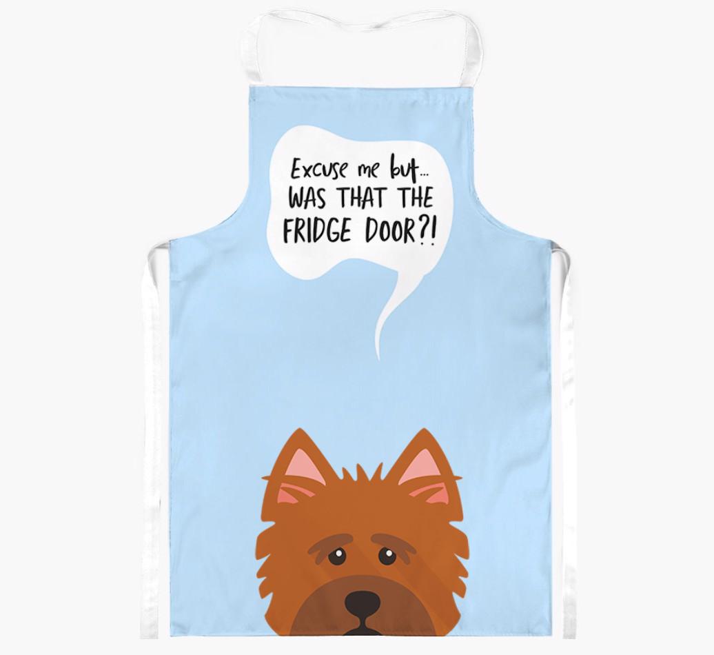 Was That The Fridge Door: Personalized {breedFullName} Apron