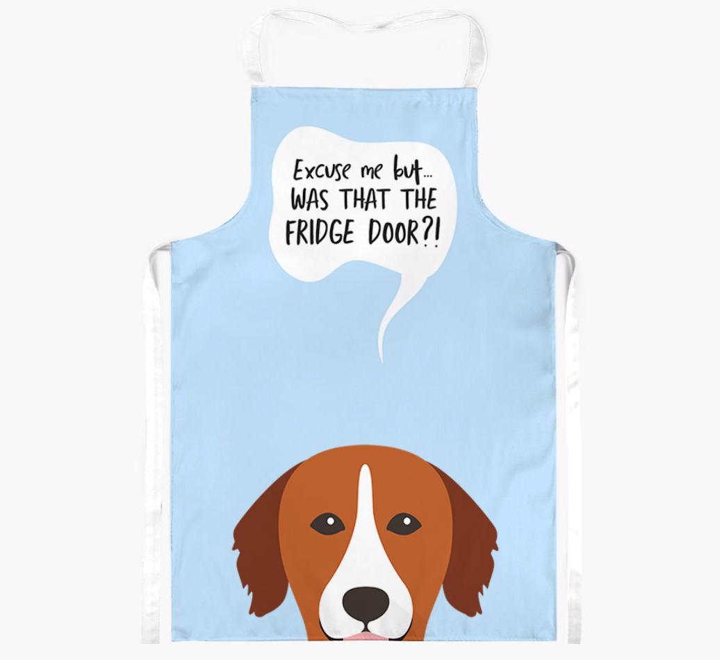 Was That The Fridge Door: Personalized {breedFullName} Apron