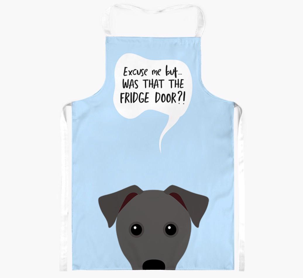 Was That The Fridge Door: Personalized {breedFullName} Apron