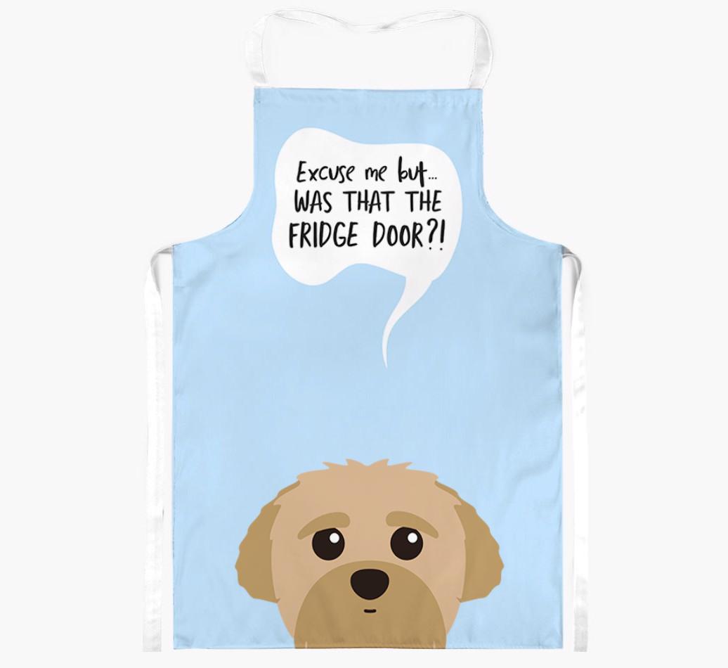 Was That The Fridge Door: Personalized {breedFullName} Apron