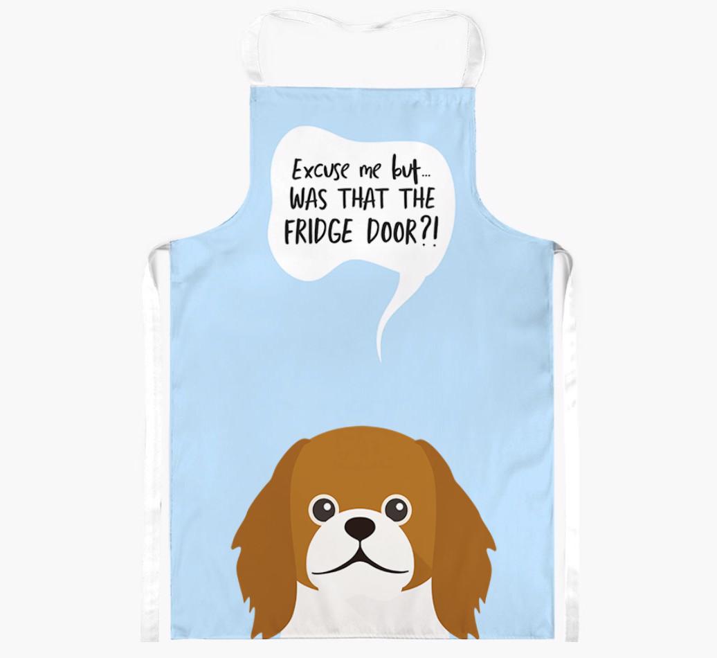 Was That The Fridge Door: Personalized {breedFullName} Apron