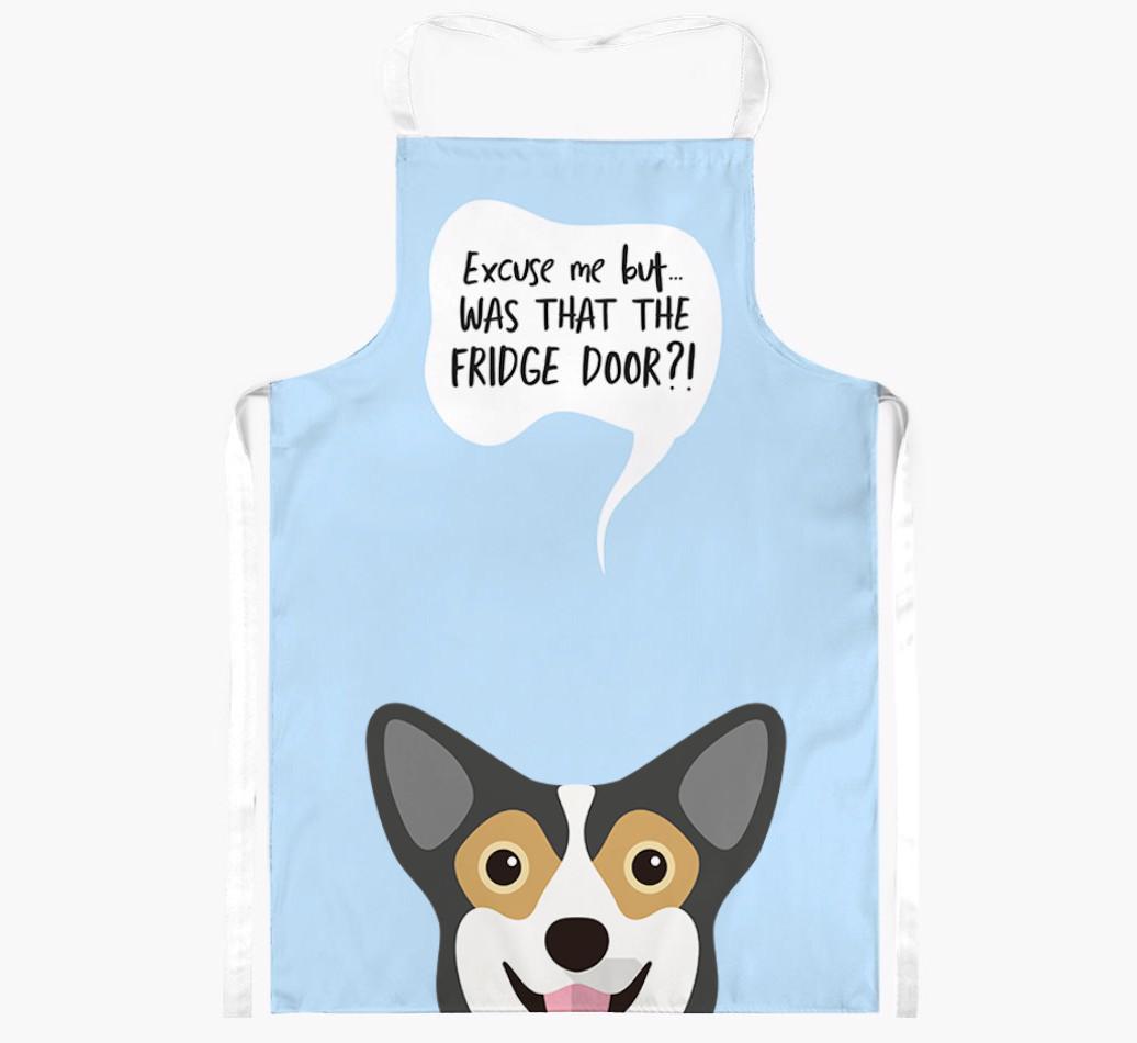 Was That The Fridge Door: Personalized {breedFullName} Apron