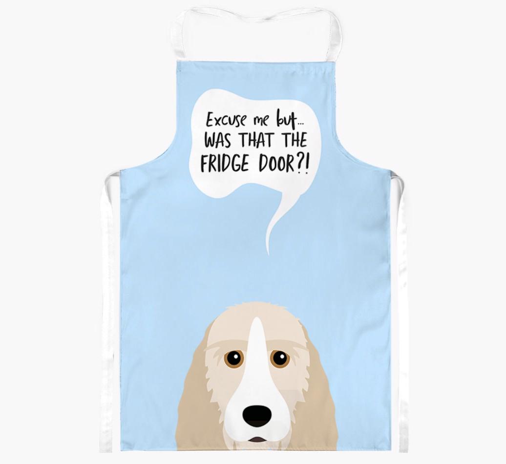 Was That The Fridge Door: Personalized {breedFullName} Apron