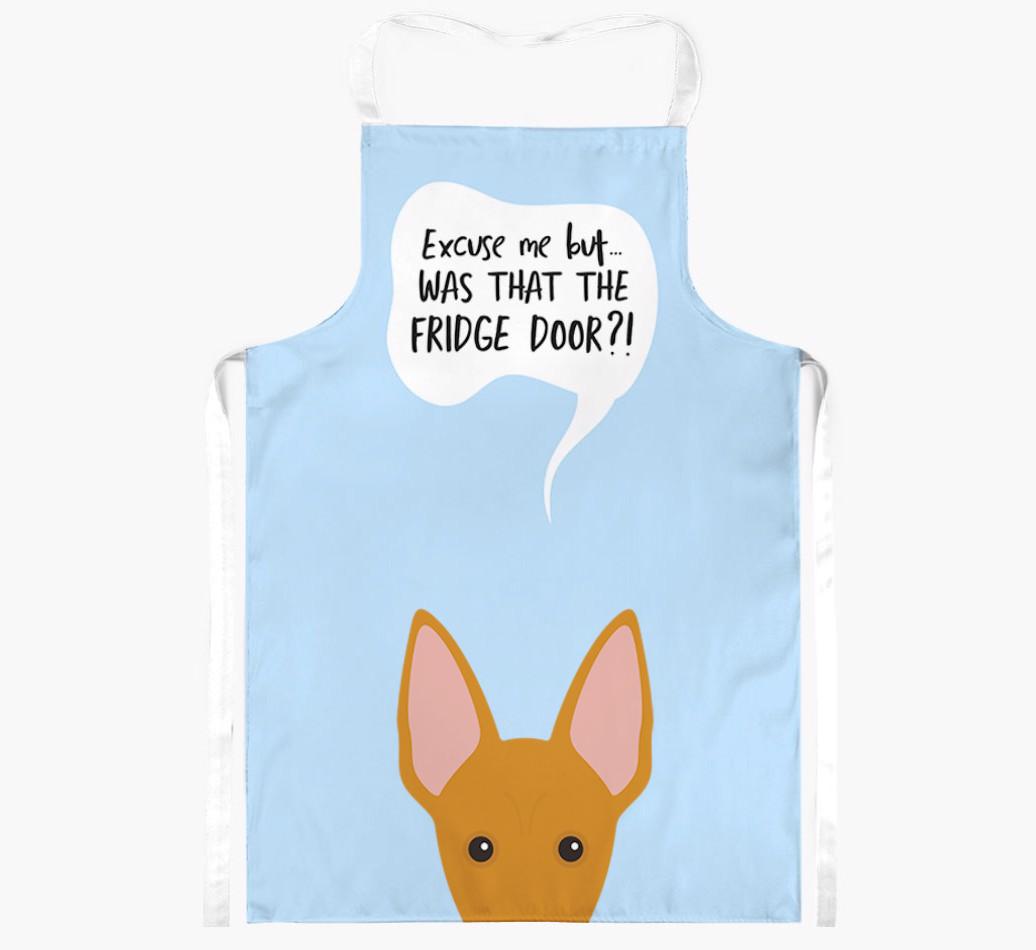 Was That The Fridge Door: Personalised {breedFullName} Apron