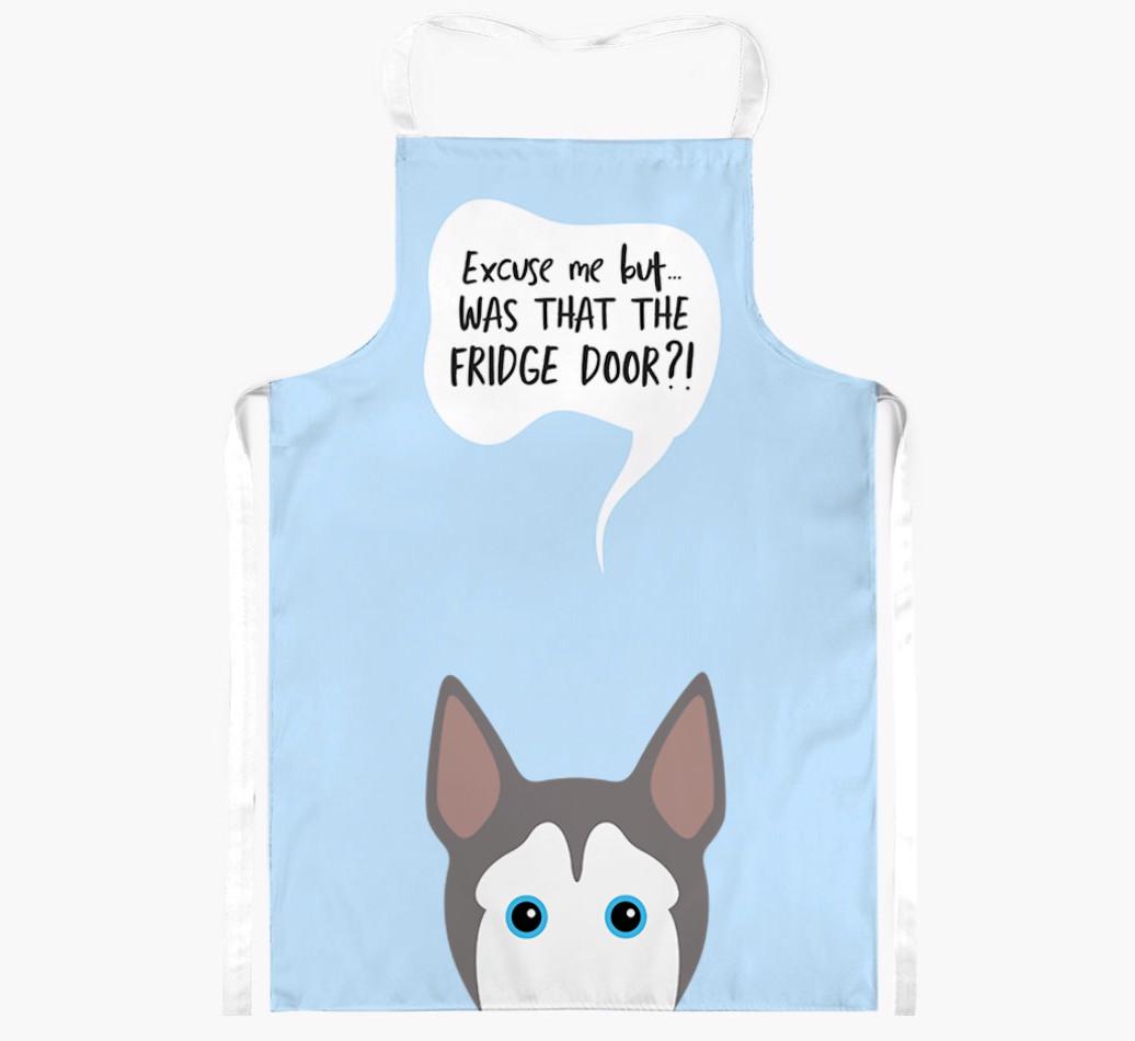 Was That The Fridge Door: Personalized {breedFullName} Apron