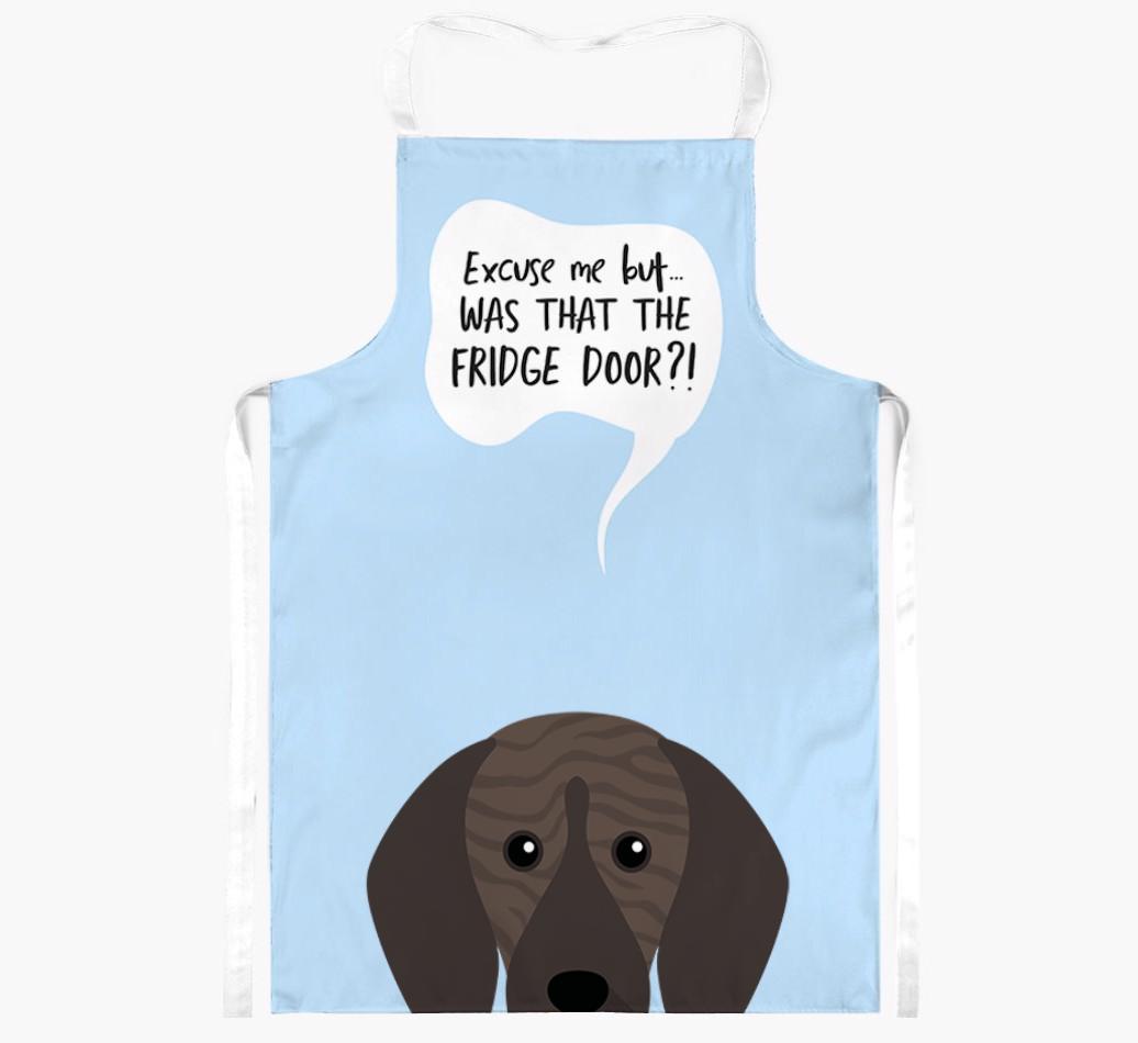 Was That The Fridge Door: Personalized {breedFullName} Apron