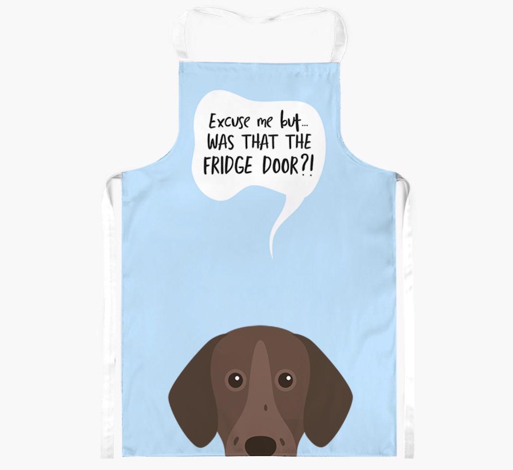Was That The Fridge Door: Personalized {breedFullName} Apron