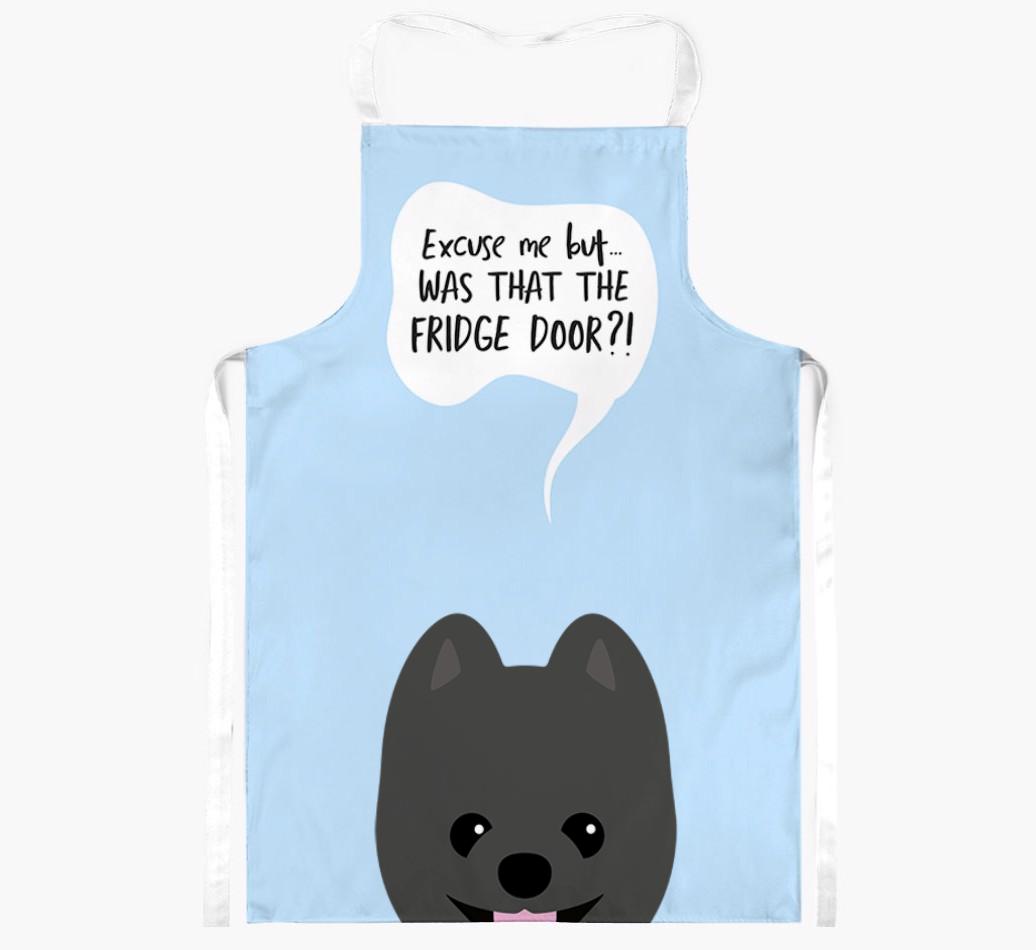 Was That The Fridge Door: Personalized {breedFullName} Apron