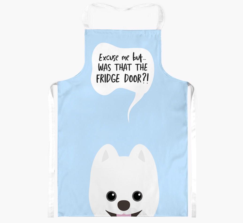Was That The Fridge Door: Personalized {breedFullName} Apron