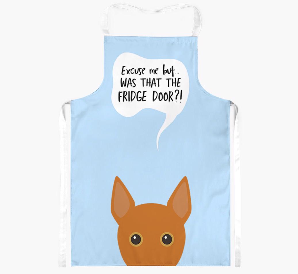 Was That The Fridge Door: Personalized {breedFullName} Apron