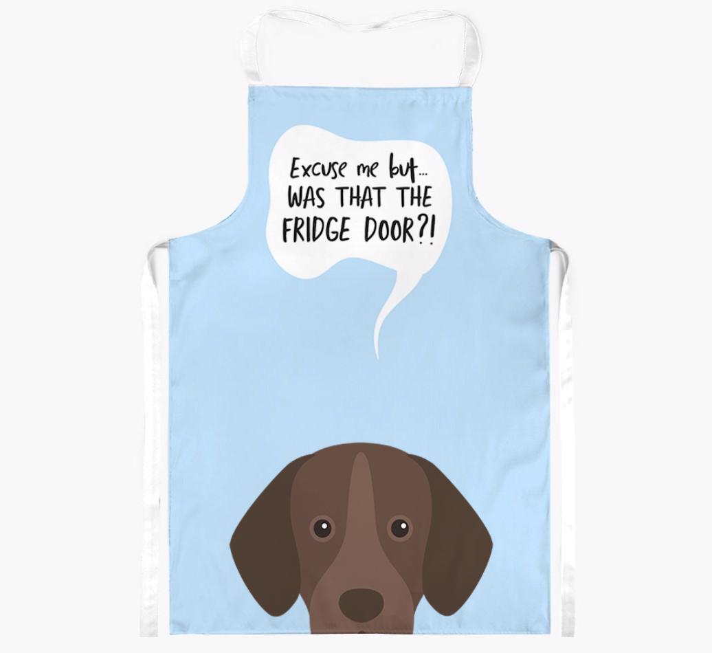 Was That The Fridge Door: Personalized {breedFullName} Apron