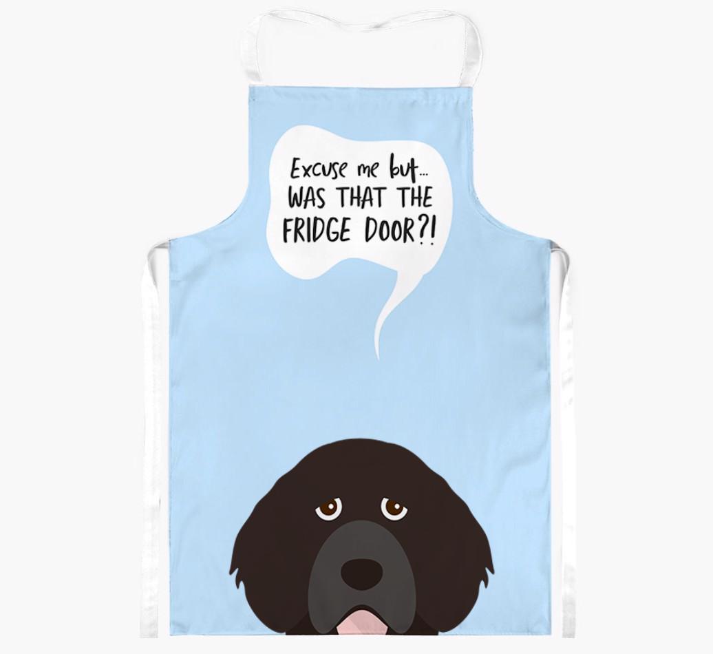 Was That The Fridge Door: Personalized {breedFullName} Apron