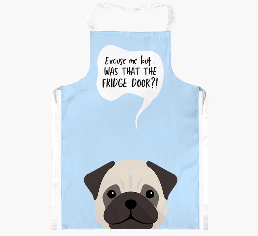 Was That The Fridge Door: Personalized {breedFullName} Apron