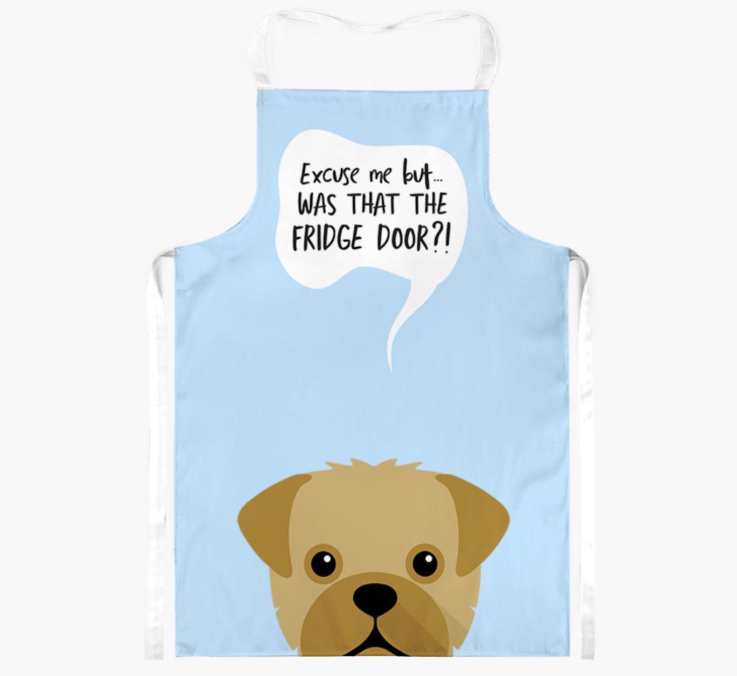 Was That The Fridge Door: Personalized {breedFullName} Apron