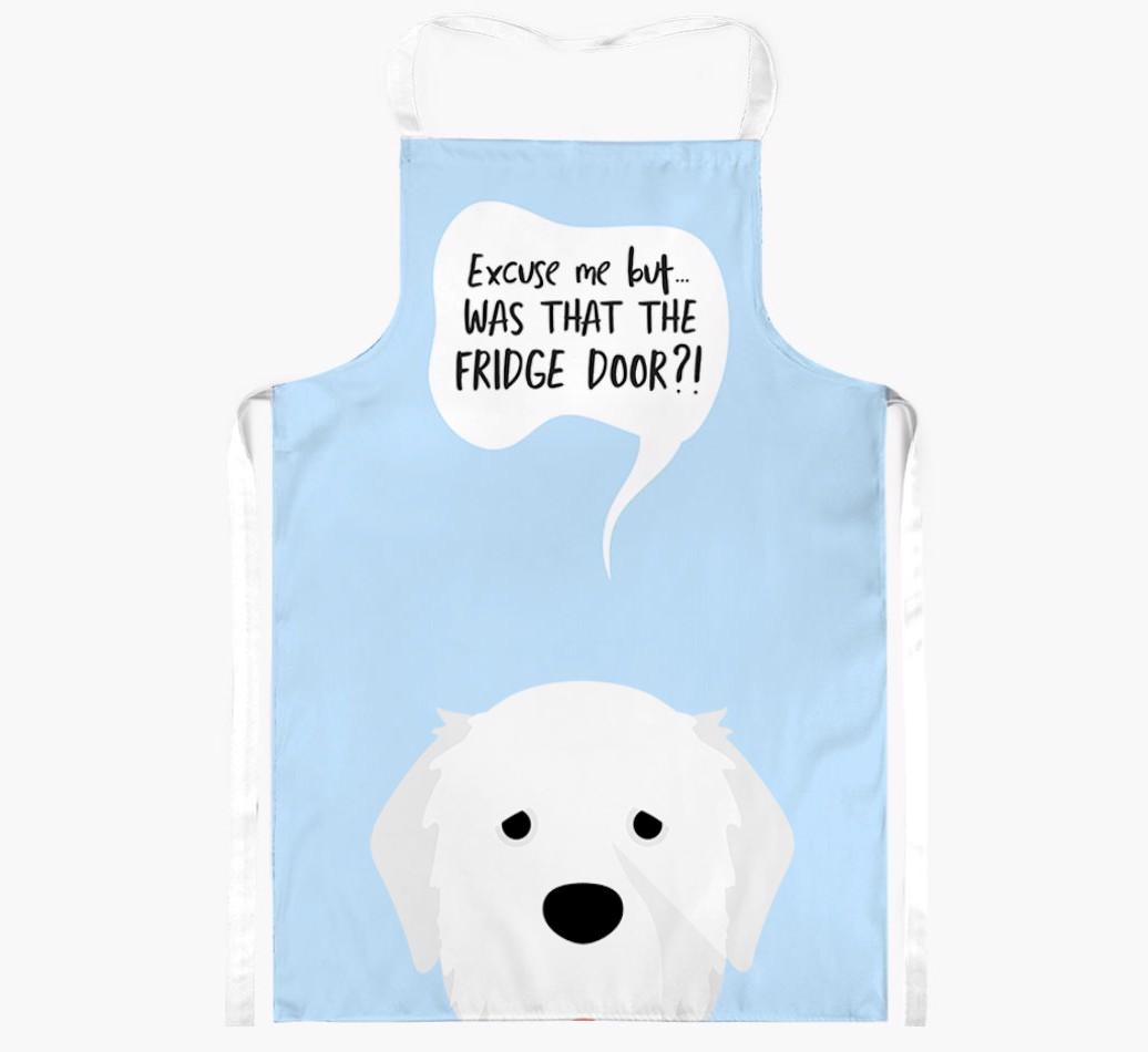 Was That The Fridge Door: Personalized {breedFullName} Apron
