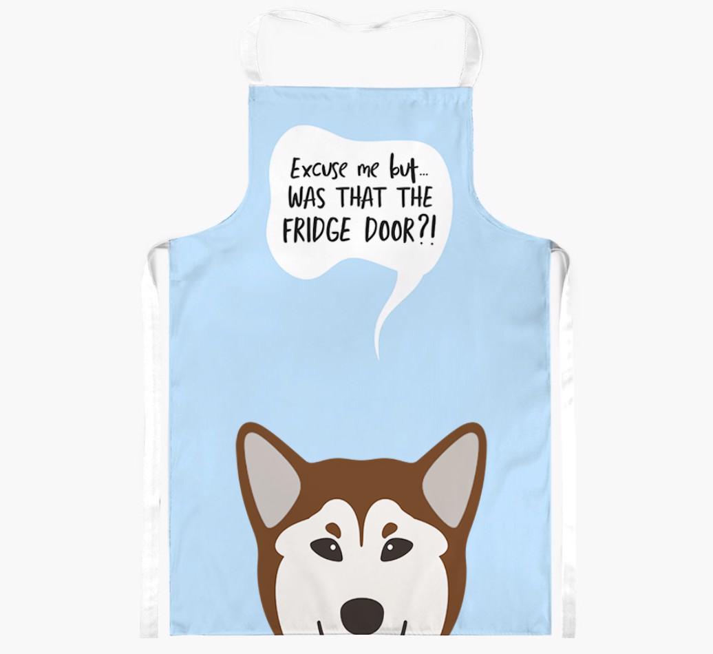Was That The Fridge Door: Personalised {breedFullName} Apron