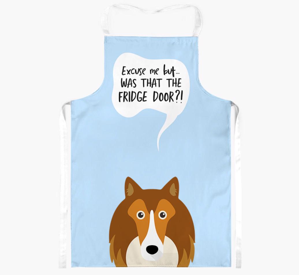 Was That The Fridge Door: Personalized {breedFullName} Apron