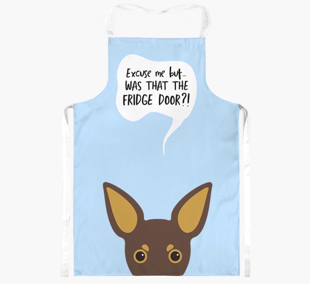 Was That The Fridge Door: Personalized {breedFullName} Apron