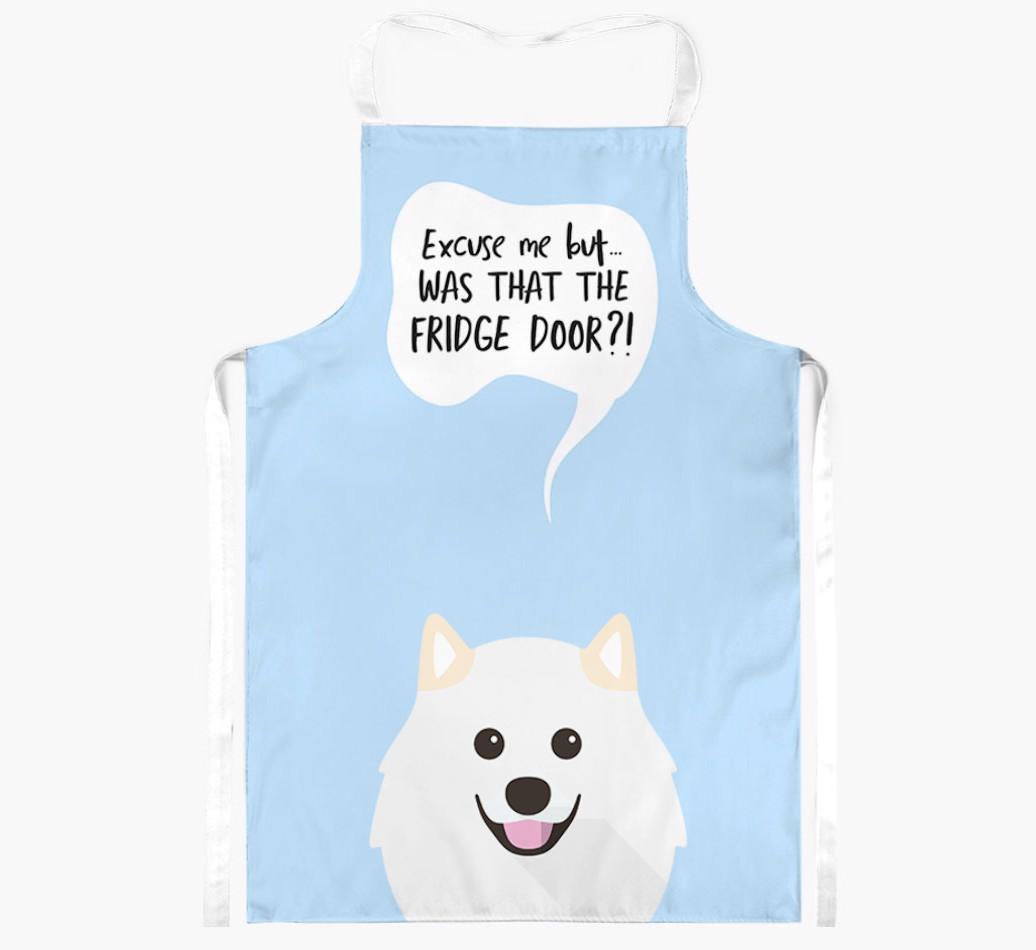 Was That The Fridge Door: Personalized {breedFullName} Apron