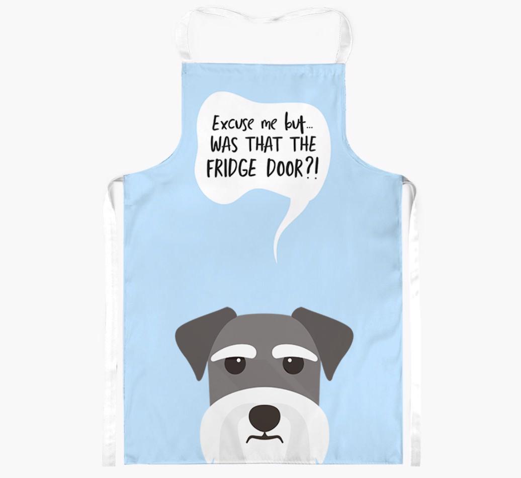 Was That The Fridge Door: Personalized {breedFullName} Apron