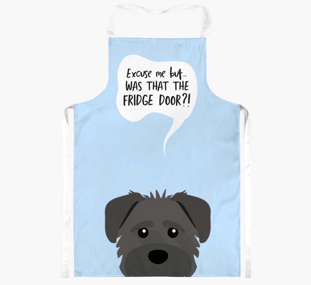 Was That The Fridge Door: Personalized {breedFullName} Apron